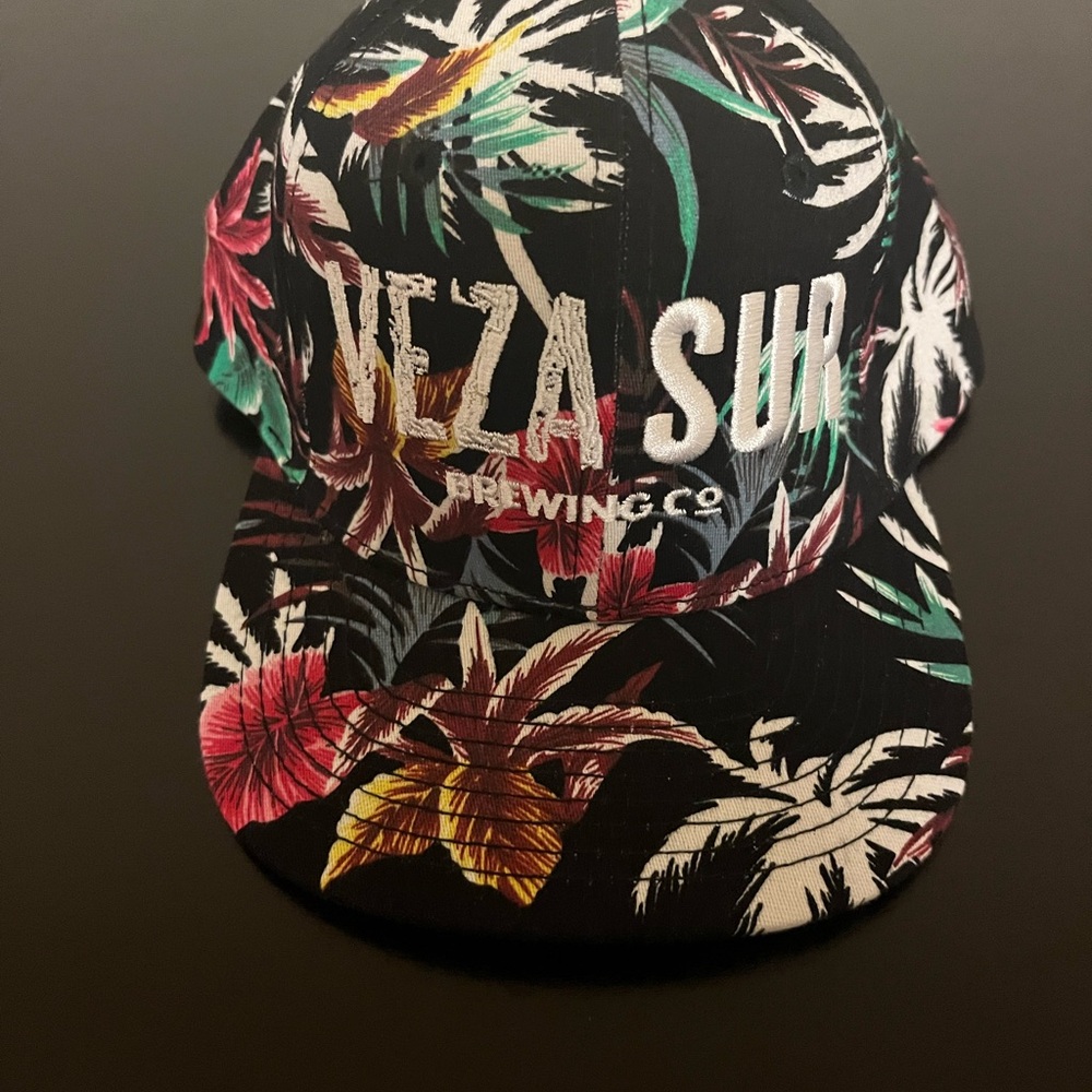 Tropical Print Hat never worn